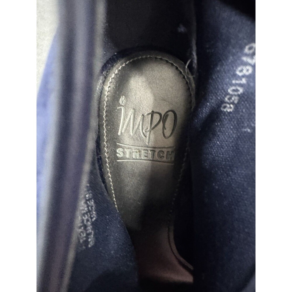 IMPO Women's VASSAR BOOTIES MIDNIGHT BLUE OPEN Toe  Size 8/12 - Picture 6 of 10